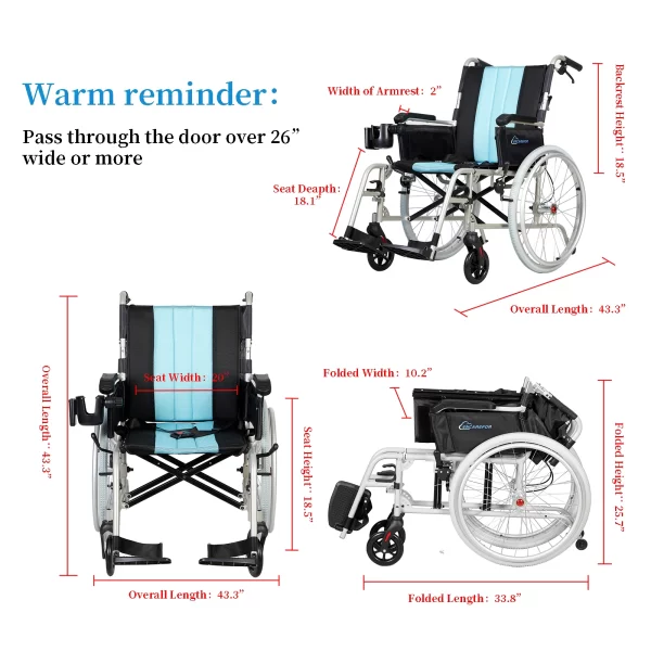 Ultra Lightweight Wheelchair - Image 4