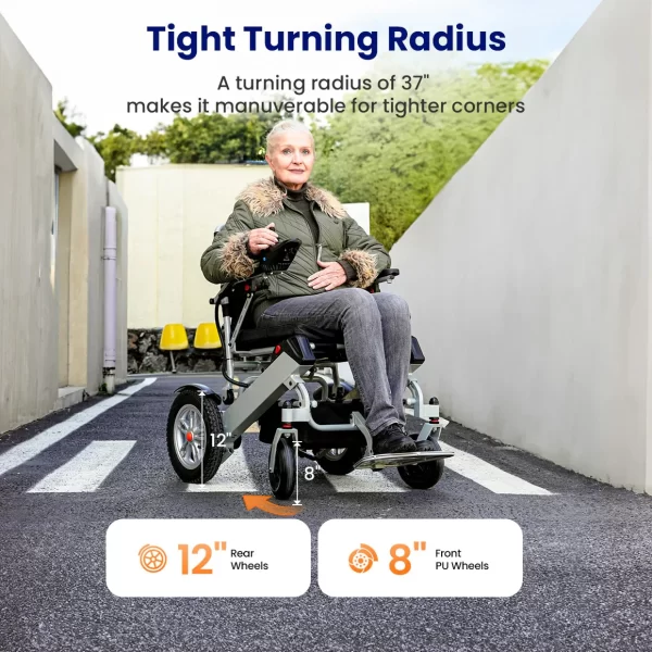 Electric Foldable Wheelchair - Image 6