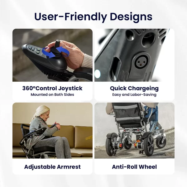 Electric Wheelchair for Adults - Image 4