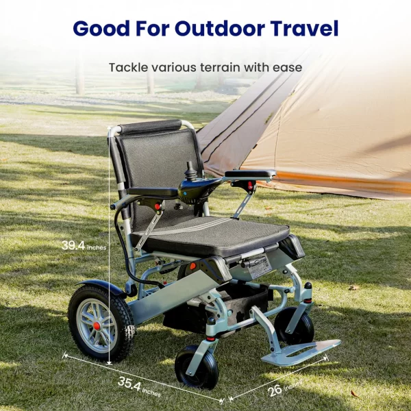Electric Foldable Wheelchair - Image 2