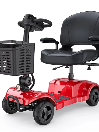 Four-Wheeled Electric Scooter