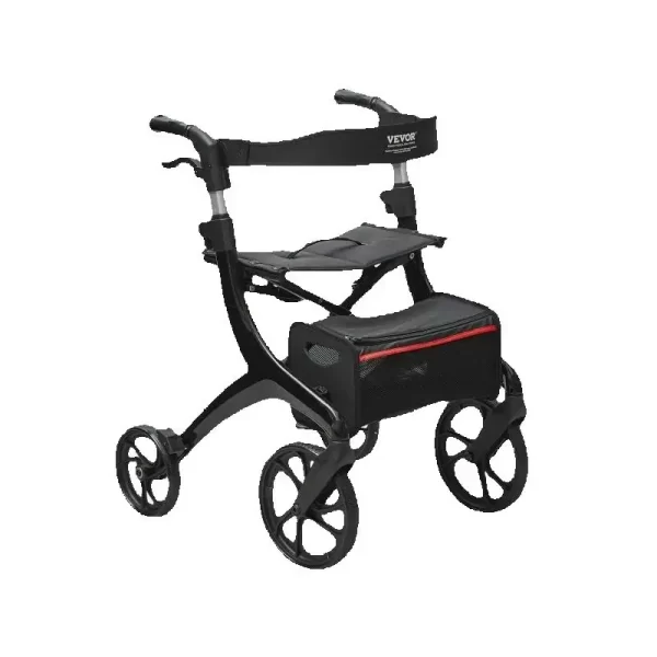 SucceBuy Folding Rollator Walker for Seniors