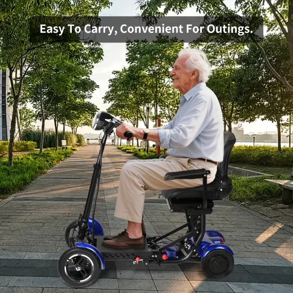 Electric 4-wheeled Scooter - Image 2