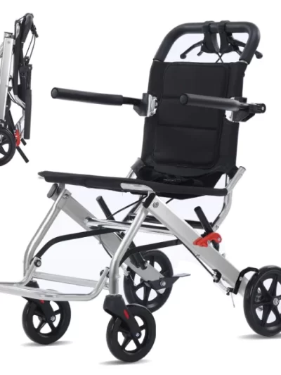Folding Aluminum Wheelchair
