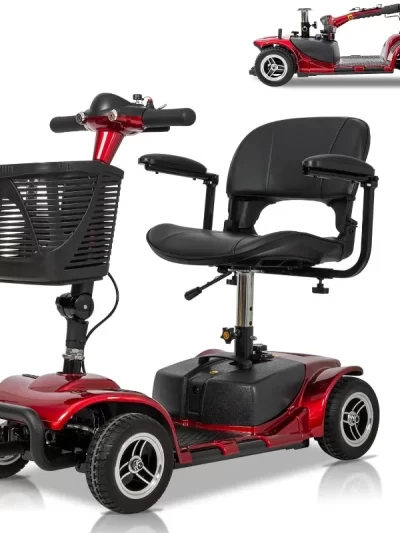 Scooter for Adults and Senior, Compact Heavy Duty Mobile Powered Wheelchair D