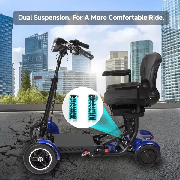 Electric 4-wheeled Scooter - Image 5