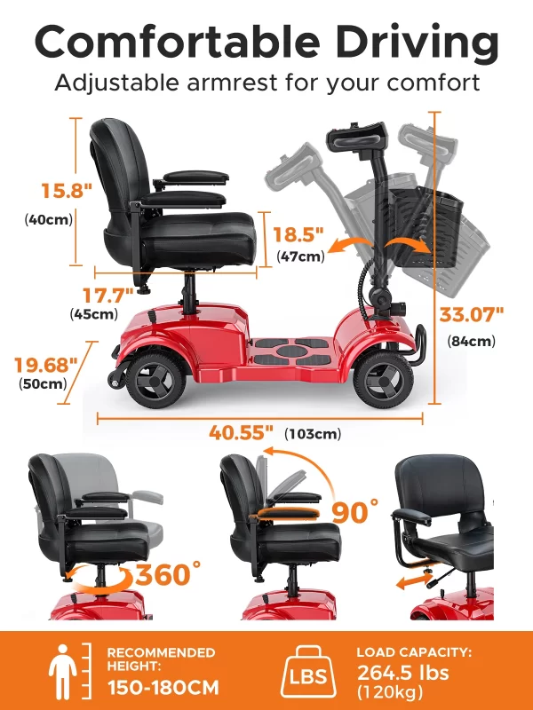 Four-Wheeled Electric Scooter - Image 5