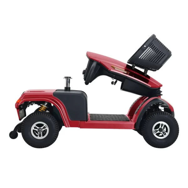 S500-RED Heavy Duty Mobility Scooter - Image 5